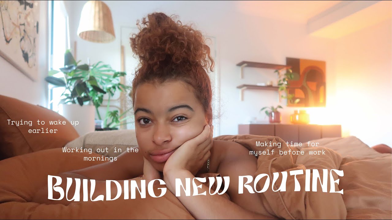 *Trying* to build new routine. How can I make the most out of my mornings and be at work on time??