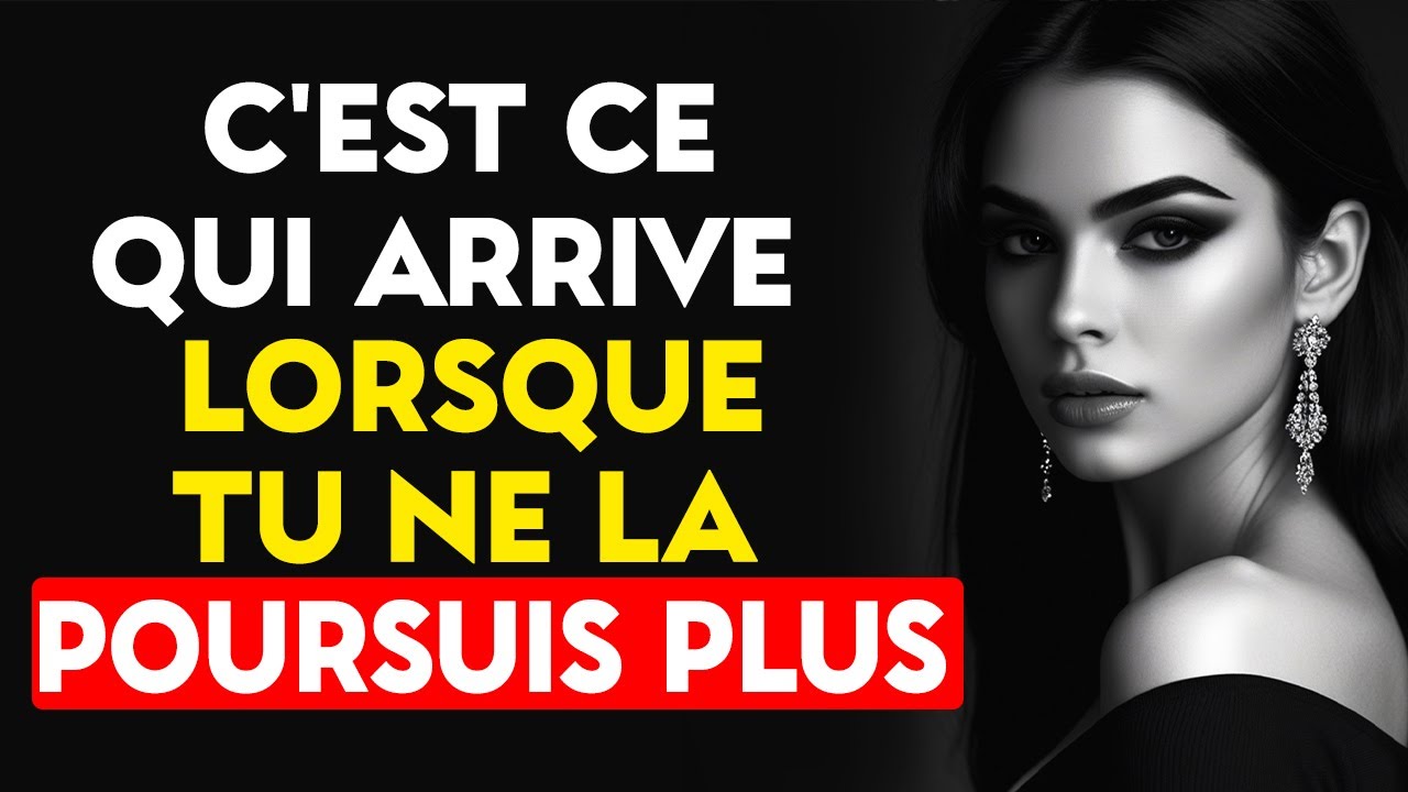 Que se passe-t-il lorsque vous refusez de courir après quelque chose ? | Stoïcisme