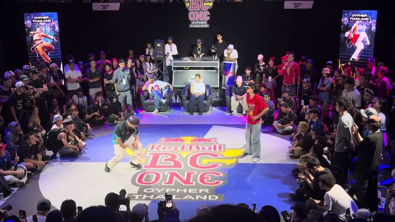 T-FLOW VS HARRY BLACK ROCK | FINAL REDBULL BC ONE CYPHER THAILAND 2025
