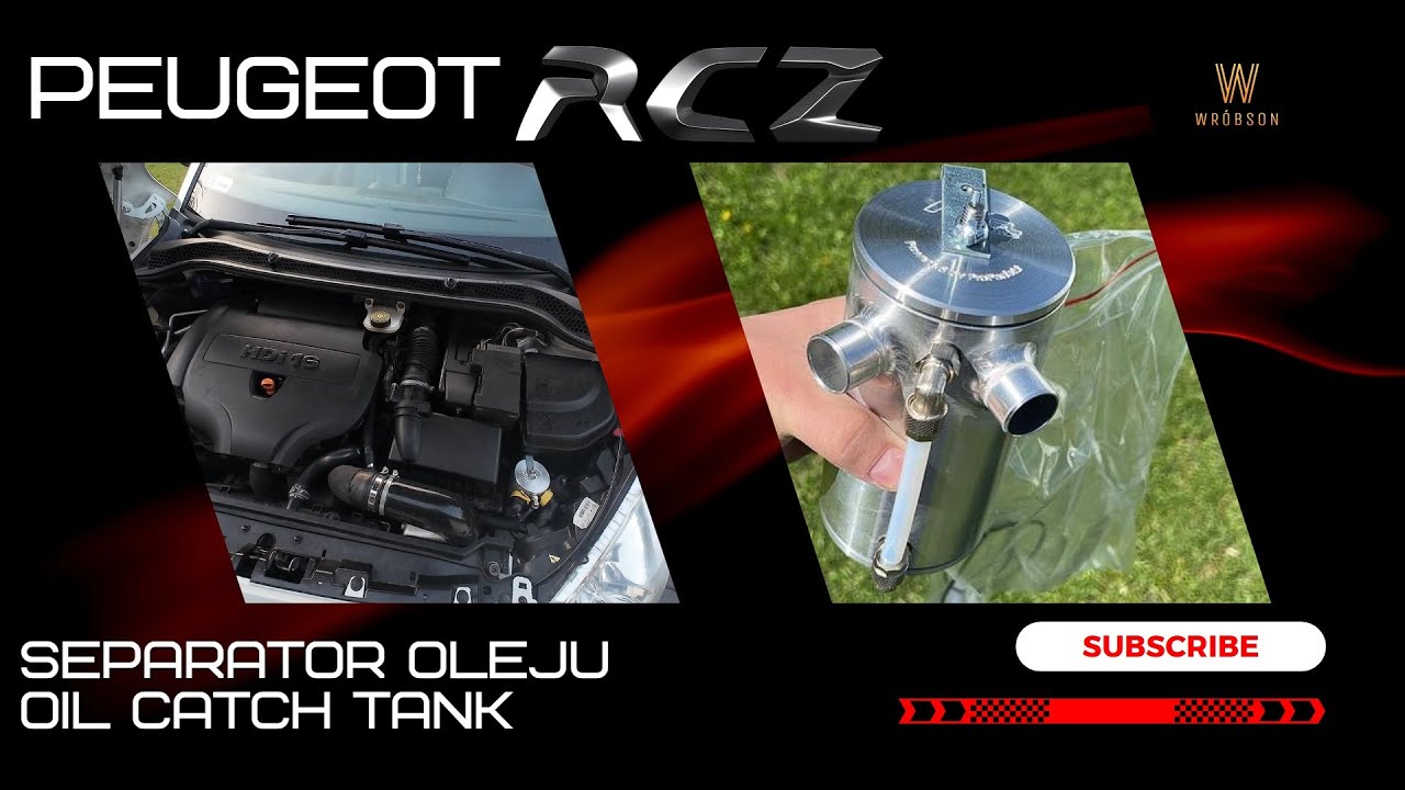 🔥 Diesel też potrzebuje ochrony! Montaż Oil Catch Tank w Peugeot RCZ 2.0 HDi &ndash; ZOBACZ ! 😳