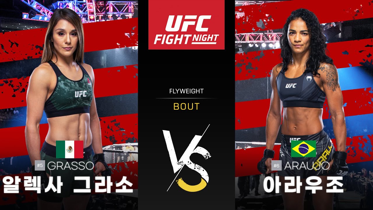 [UFC] 알렉사 그라소 vs 아라우조
