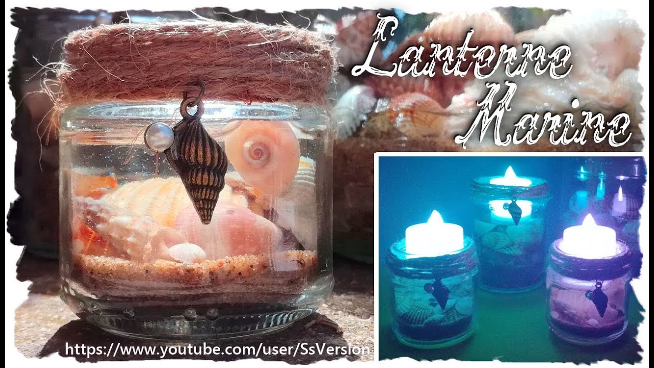 Tutorial: Lanterne e Centro Tavola Estivi con Resina e Conchiglie | Riciclo Creativo