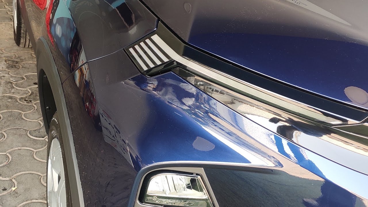 Nexon Smart Plus S Royal Blue | Nexon Smart Plus S Royal Blue Colour Exterior and Interior View 2025