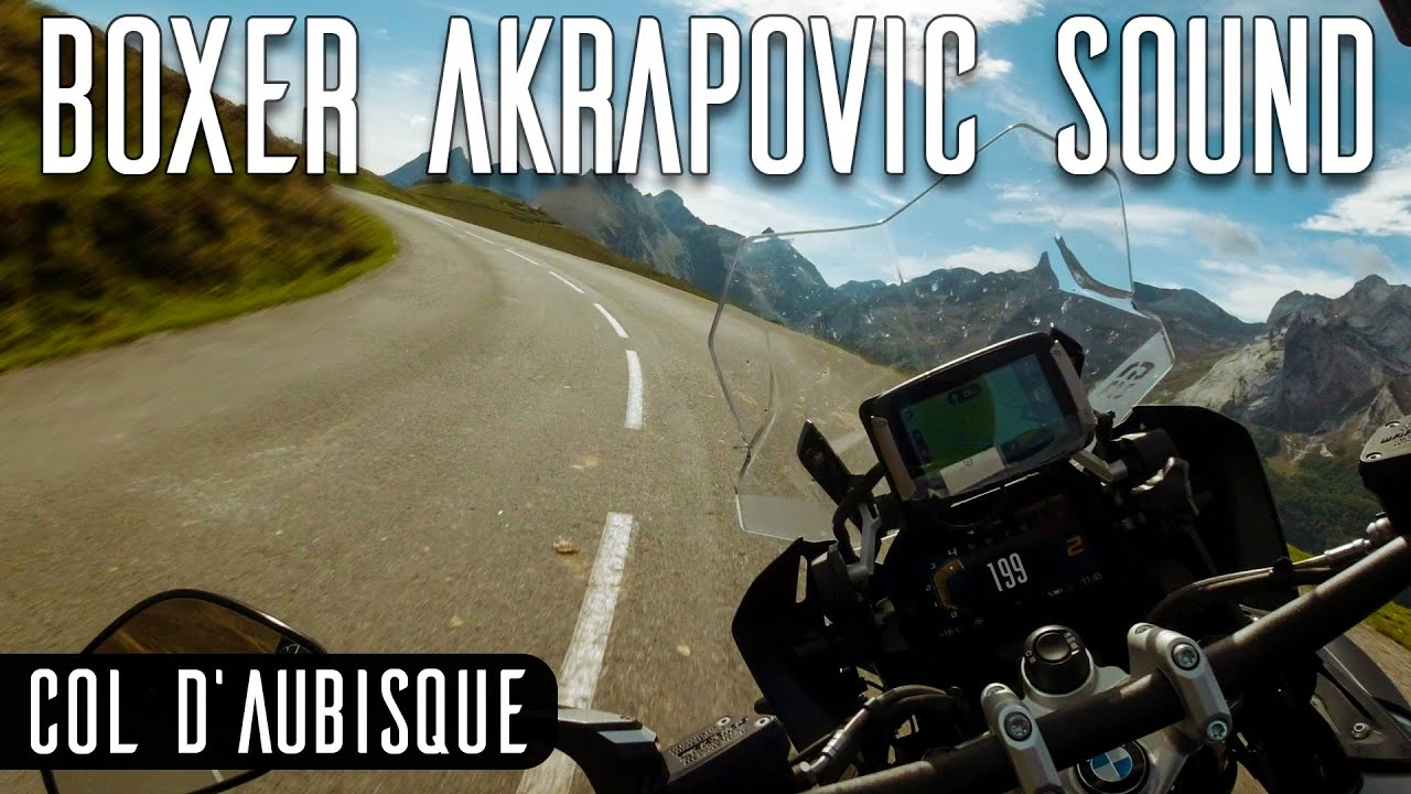 🔊BOXER AKRAPOVIC BMW R1250GS SOUND 🔥 TRIPLE BLACK | ASMR |