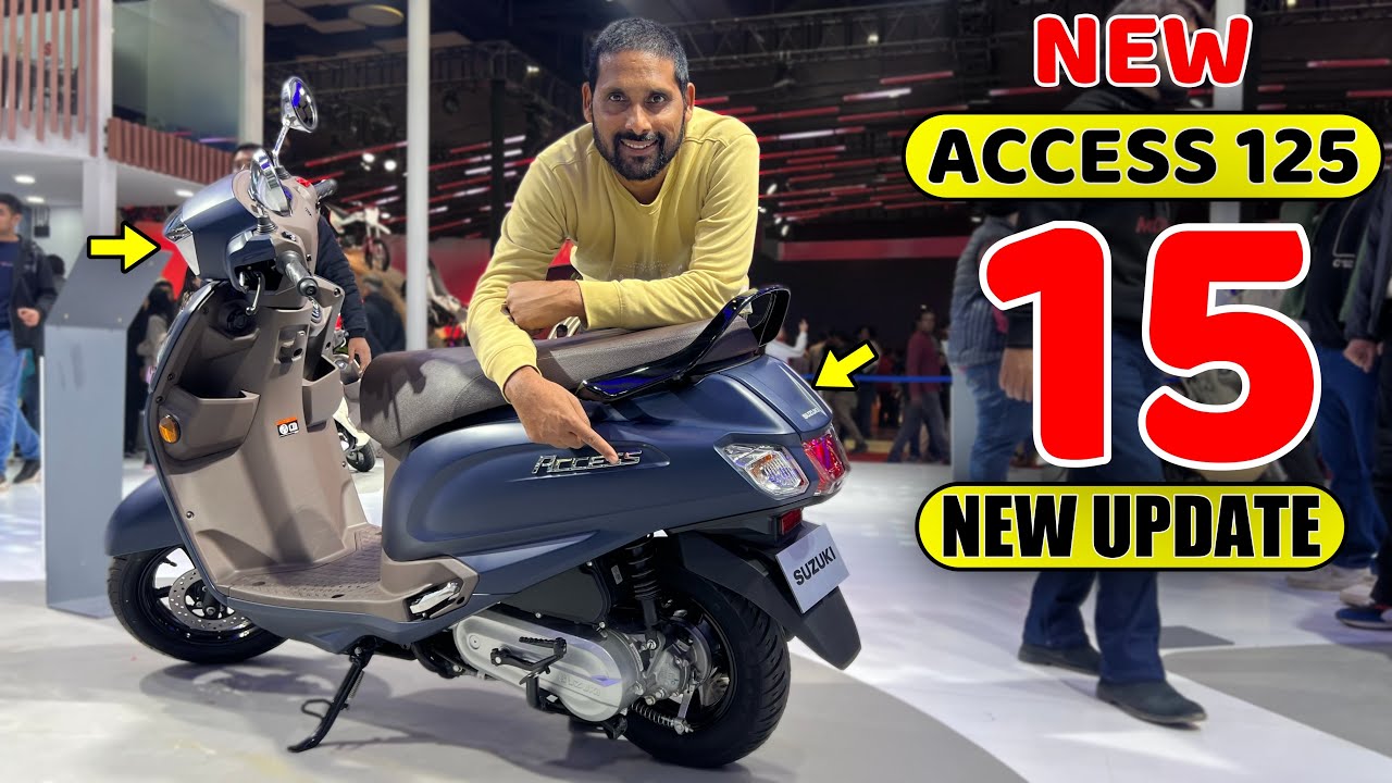 New Suzuki access 125 OBD 2B 2025 Model Launch With 15 Update Full Review 