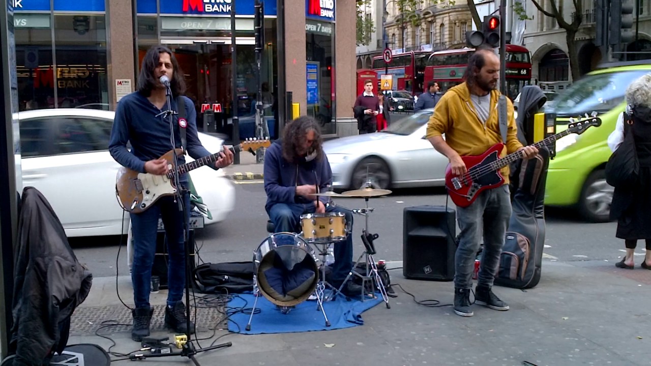 Superb reggae version of Pink Floyd's 'Time' by top London street band Funfiction