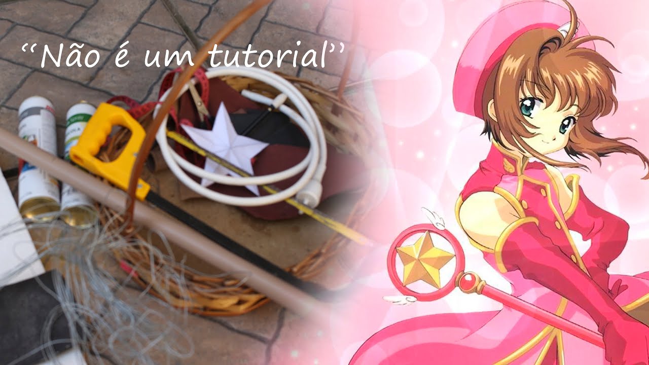 DIY de Quarentena! Báculo da CardCaptor Sakura!