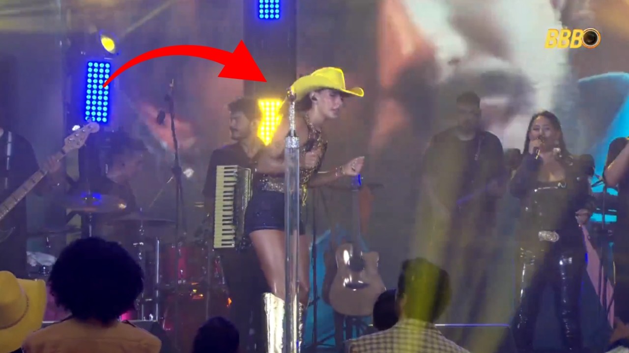 SURPRESA!!  ZÉ FELIPE SURGE EM TELÃO DURANTE SHOW DA ANA PASTELA BBB 26