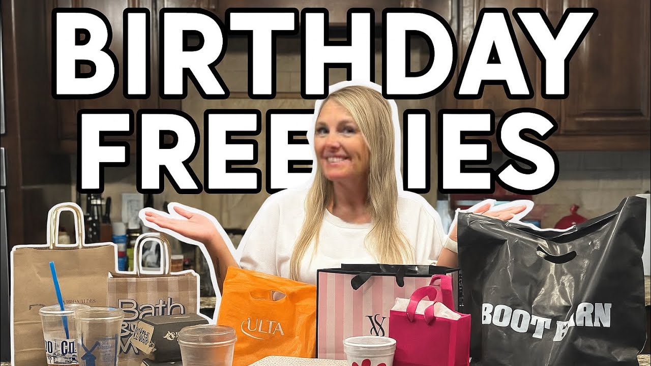 My First Vlog: Birthday Freebies Tour 🎂 (It Was Worth It)