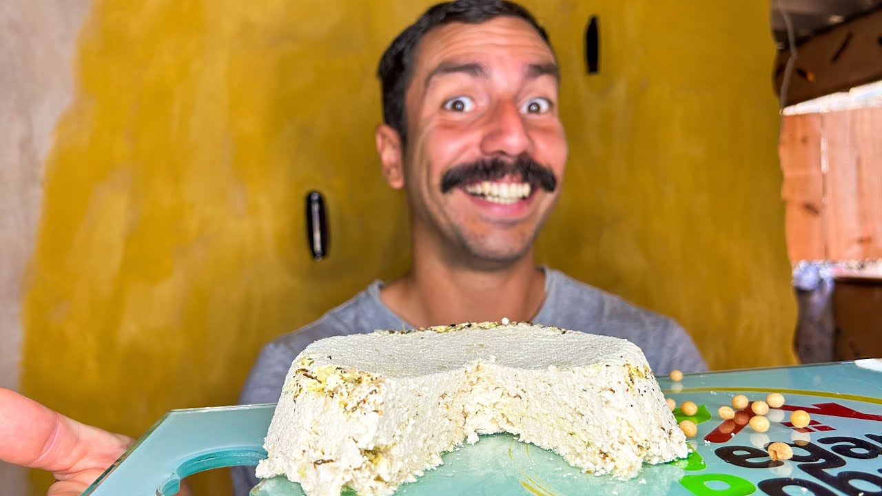 TENTAMOS Fazer Tofu | QUEIJO VEGANO