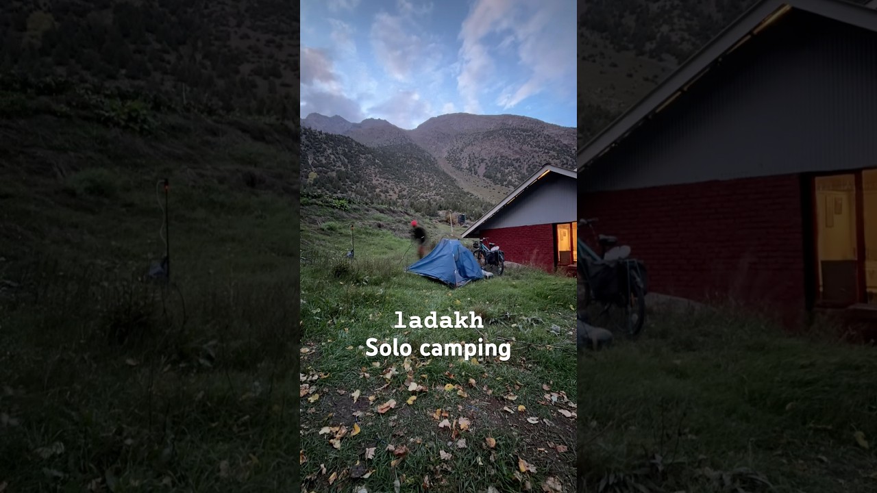 Ladakh Solo Campaign 🚴‍♂️😱 