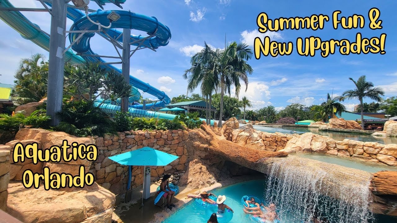 Aquatica Orlando 2025: Walkthrough Tour & New Upgrades!