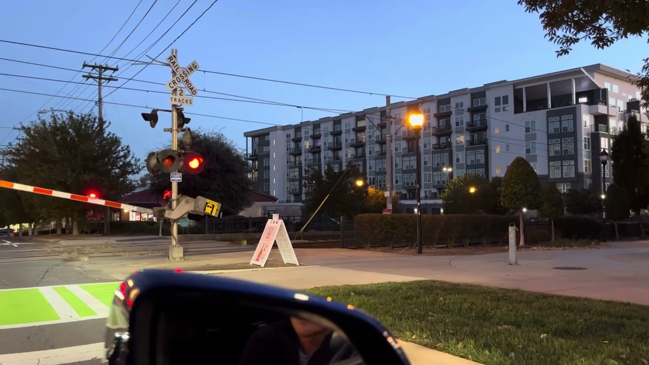 Lynx light rail train at remount road