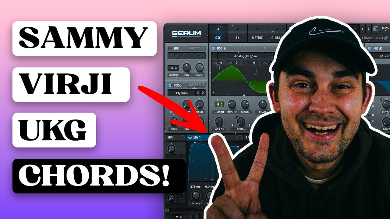 Аккорды UK Garage, такие как Sammy Virji / Conducta / MPH | Учебное пособие по Serum