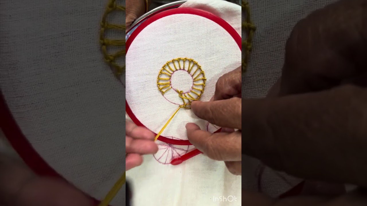 #handbroidery #threadwork #embroiderylover #like #share #subscribe 