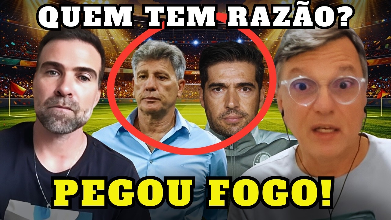 MAURO CEZAR CRITICA FUTEBOL DO PALMEIRAS E PILHADO SAI EM DEFESA DE RENATO GAÚCHO