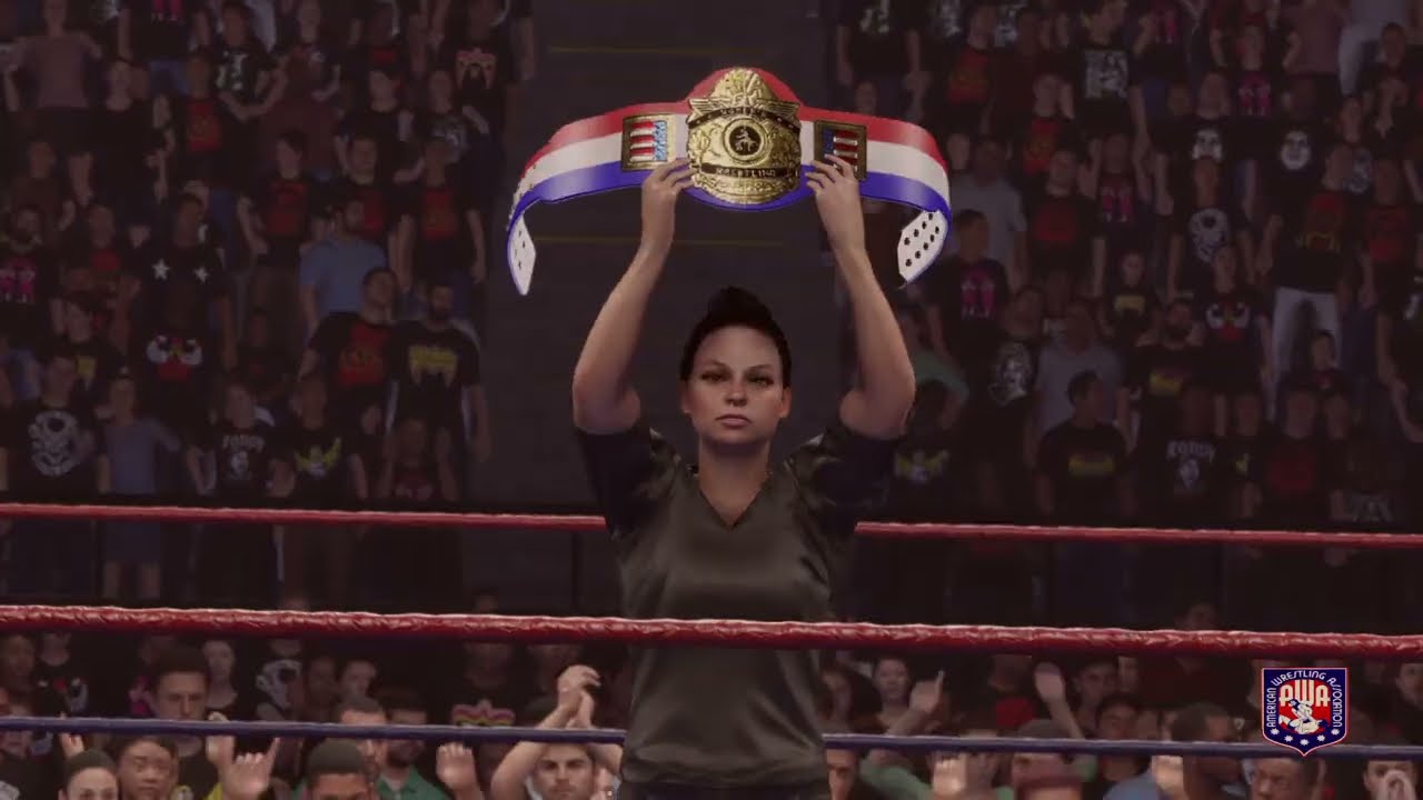 AWA Women's Wrestling Championship Charlotte Flair '19 vs. Tiffany Stratton