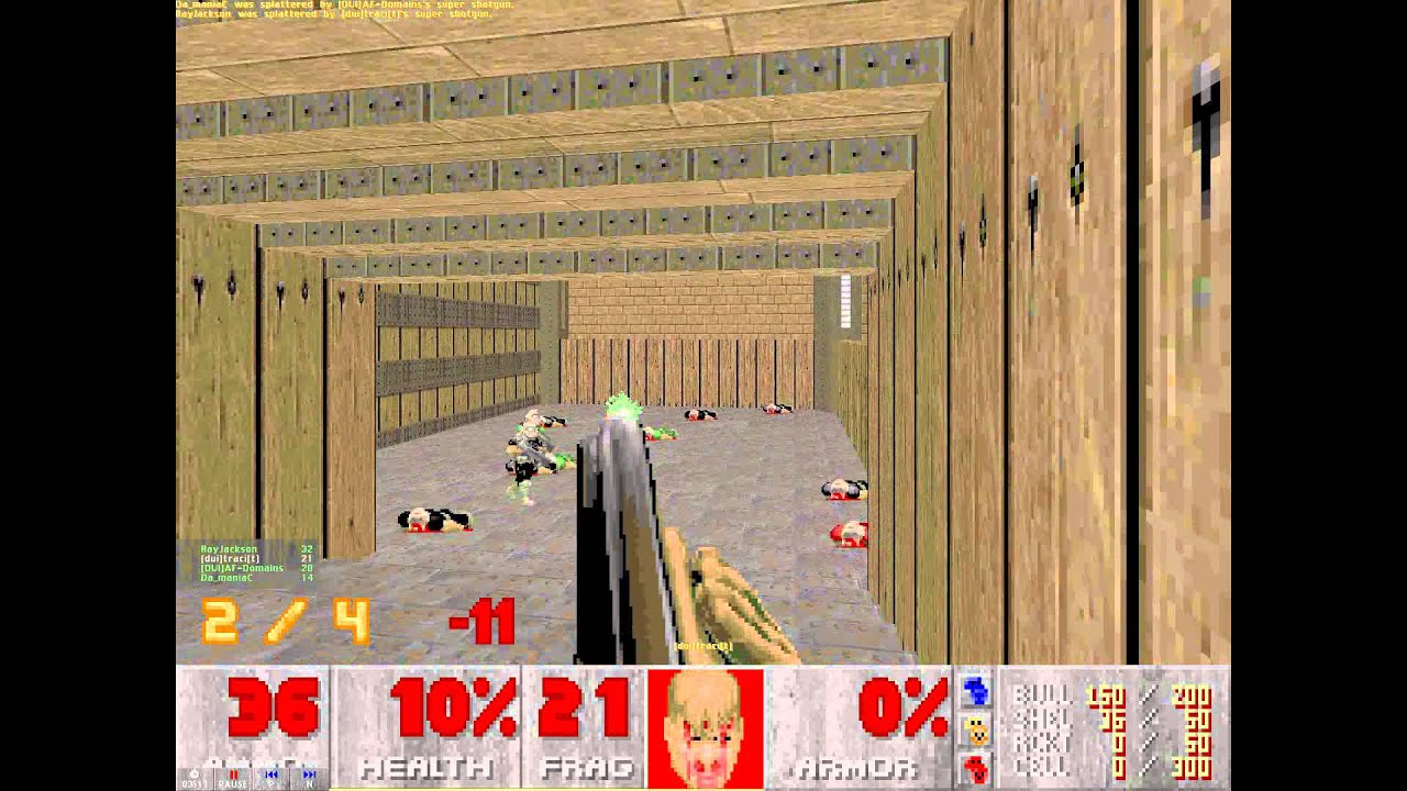 ZDaemon Doom Deathmatch 07-12-2013 (Part 8) dwango8.wad Map09