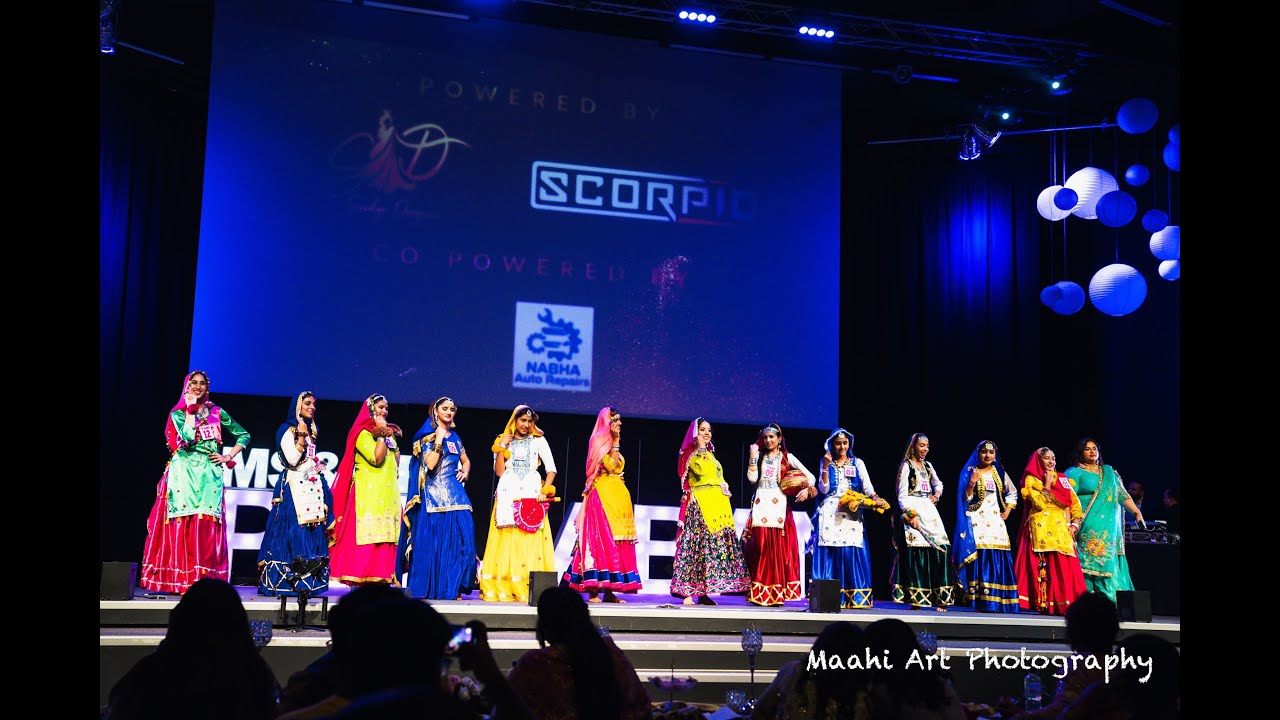 Teen Miss Punjaban 2023 Ramp Walk and Sammi Performance