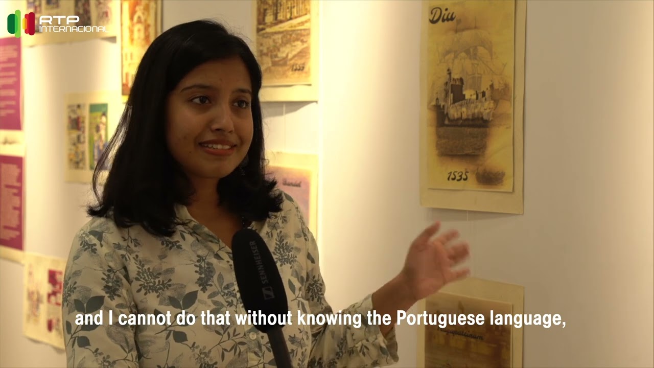 Portuguese in India - João Ribeirete promotes Portugal in India - Hora dos Portugueses - HP 175