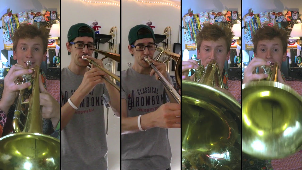 Abba - Dancing Queen Brass Quintet Arrangement (feat. Christopher Bill) with sheet music
