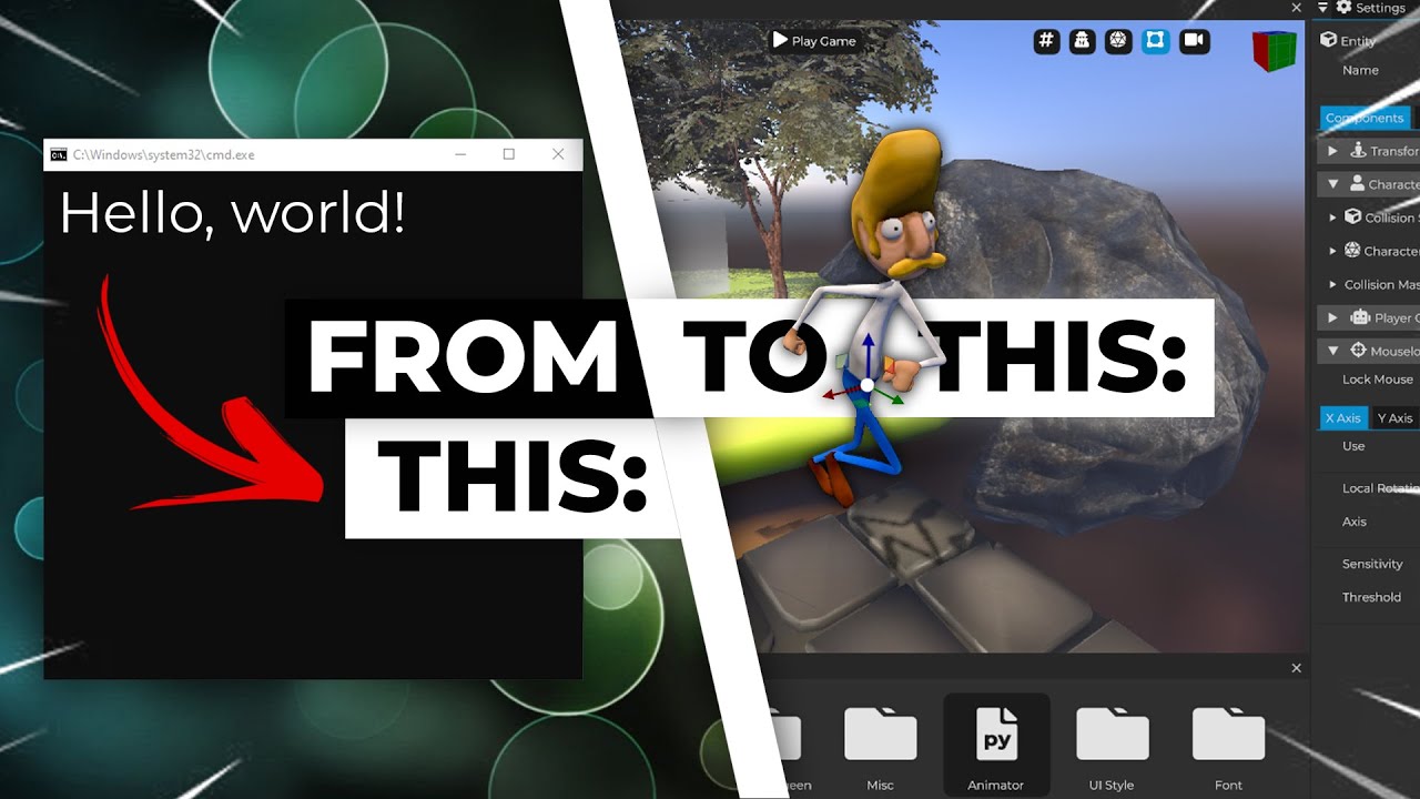 How to make a GAME ENGINE