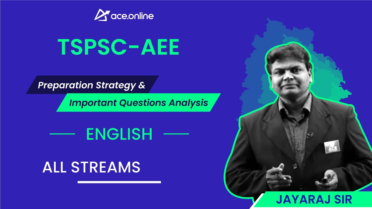 English - Preparation Strategy & Question Analysis | Jayaraj Sir | ACE Online