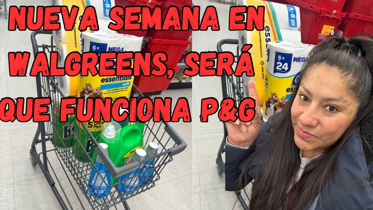WALGREENS TRIPLE CATALINA,🏃🏽‍♀️ P&￼G🙀🔥‼️
