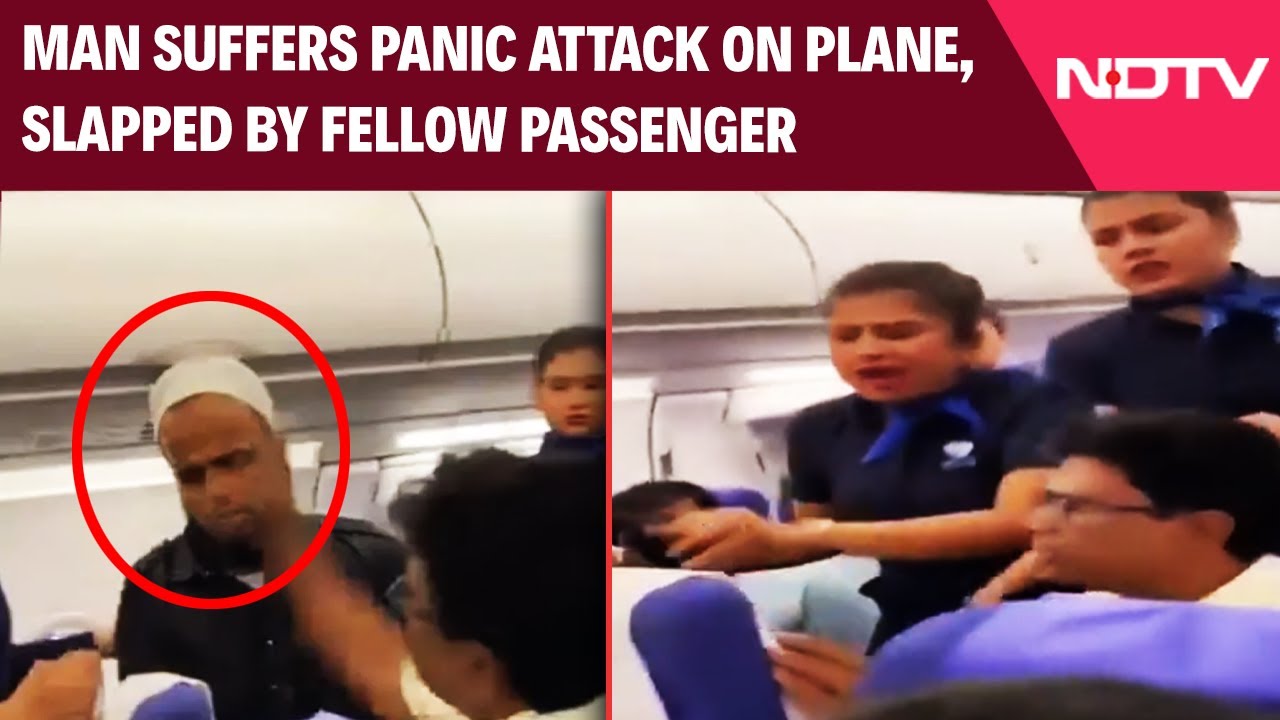 Indigo News | Man Suffers Panic Attack On Plane, Slapped By Fellow Passenger