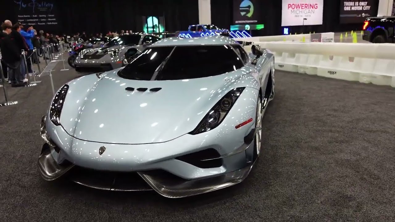 1/85 Koenigsegg Regera │ Detroit Auto Show │ Jan 18, 2026