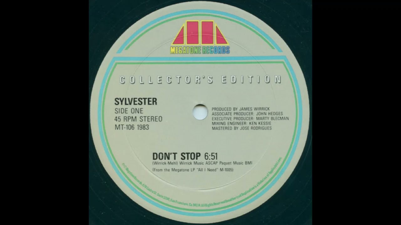 Sylvester - Don't Stop (Extended Remix Version)1982