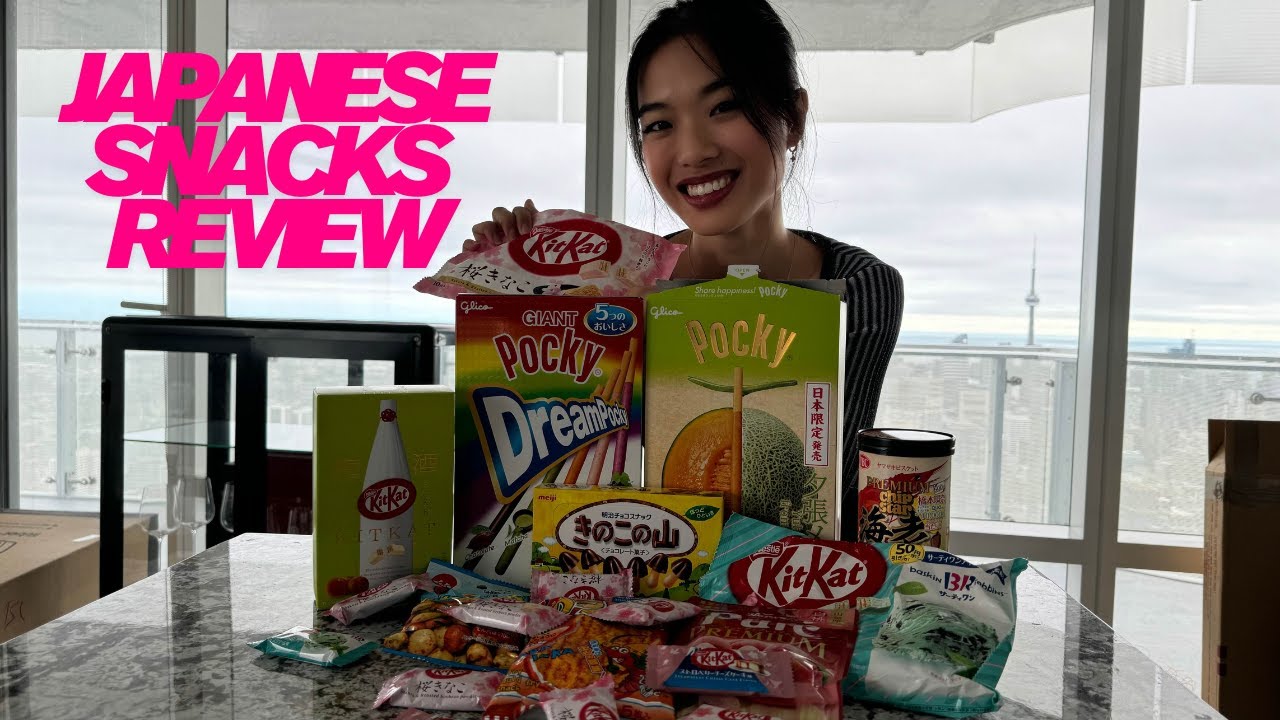 🍡🍬 RATING JAPANESE SNACKS w SUGAR 🍡🍬