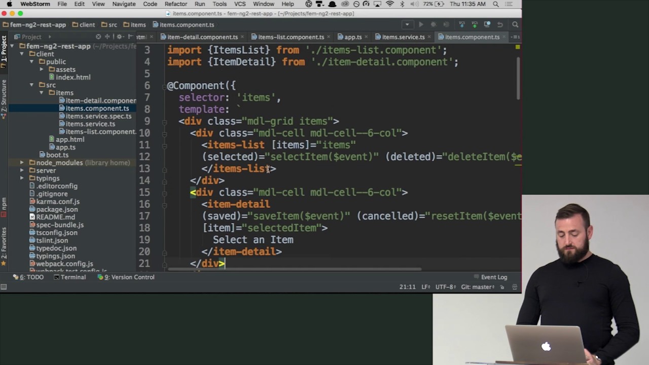 EventEmitter Demonstration - Building Web Applications in Angular 2