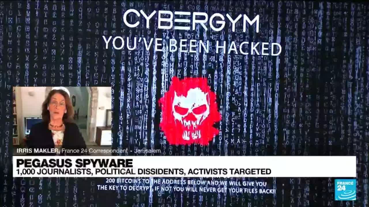 1,000 journalists,politicians and activists targeted by Pegasus spyware &bull; FRANCE 24 English