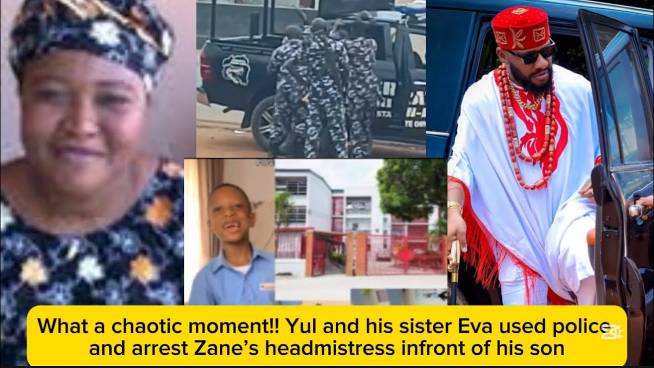 What a chaotic moment!! Yul and his sister Eva used police and arrest Zane’s headmistress infront..