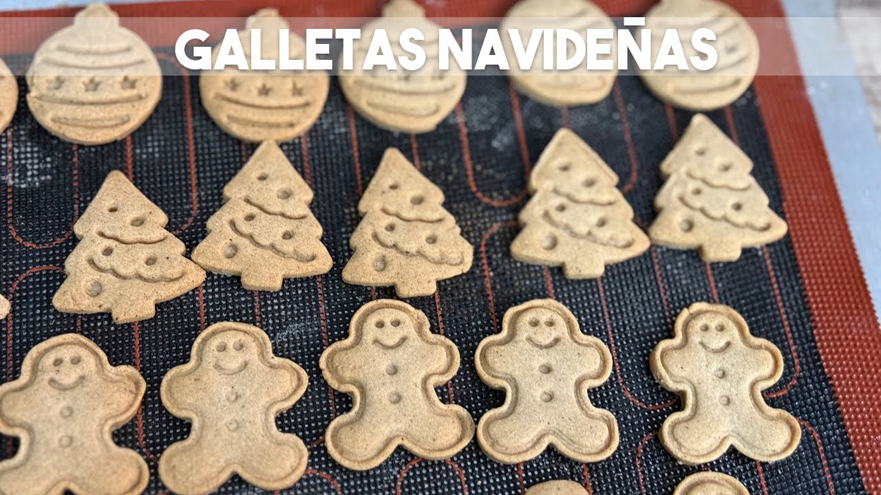 GALLETAS NAVIDENAS ¡LA RECETA MAS VIRAL DE TODAS!!