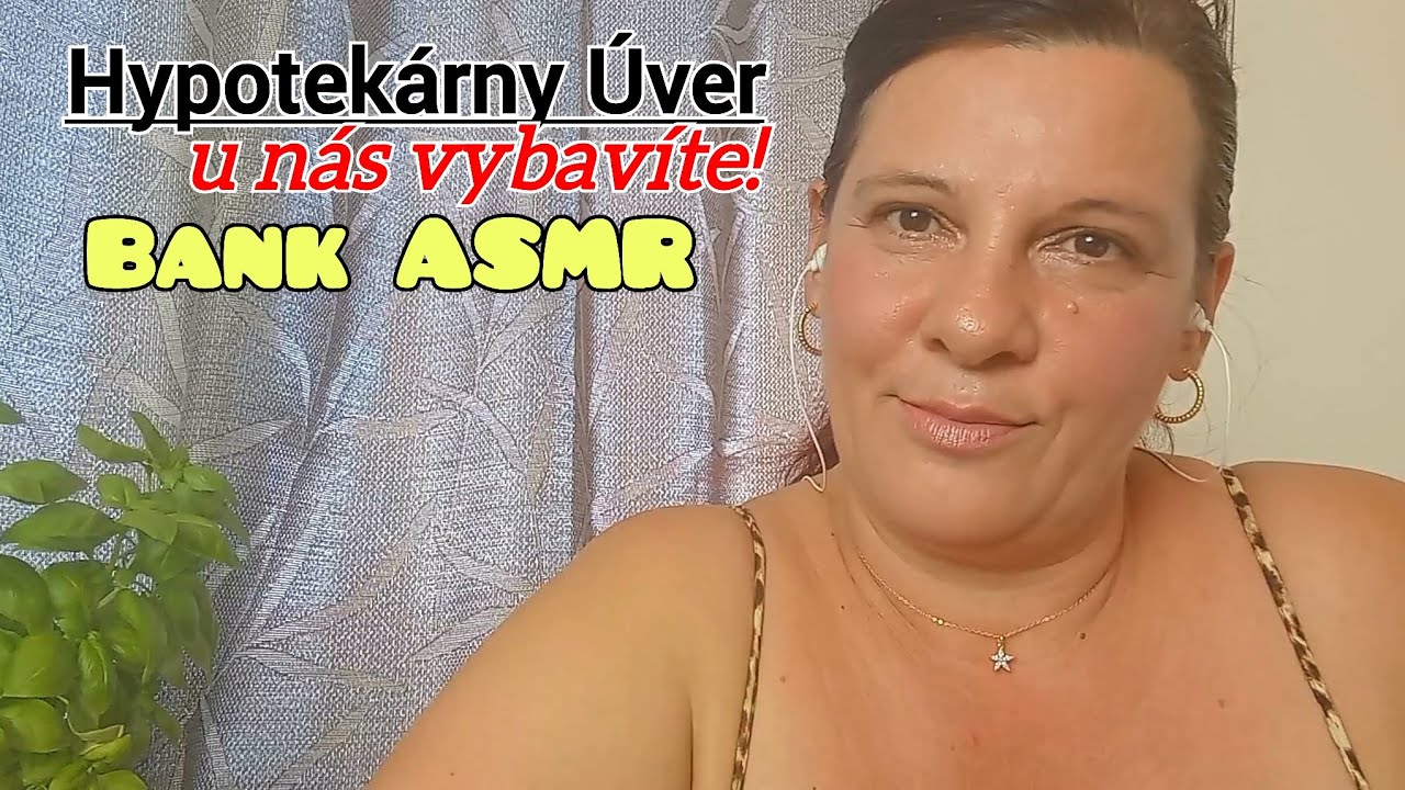 Slovenské ASMR🤑V banke roleplay|Úver na byt⌨️#keyboard #slovakia #asmr