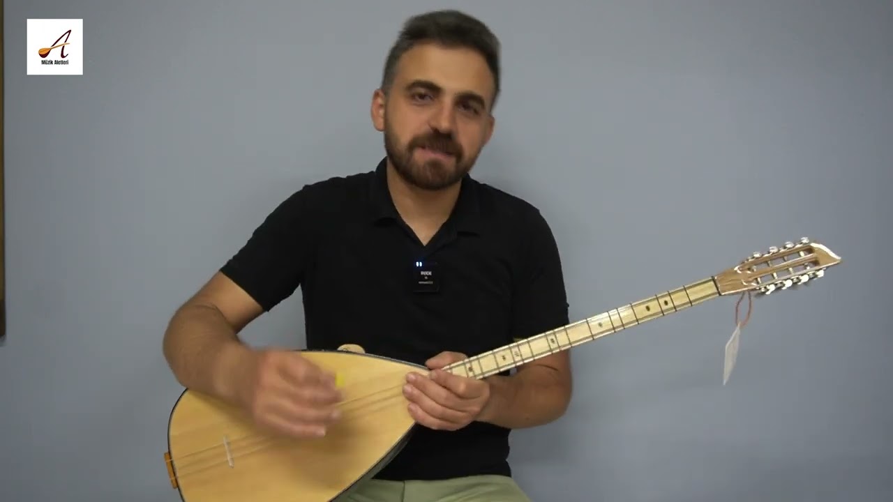 A3KM-Ceviz Mandolin Burgu Kısa sap bağlamalar