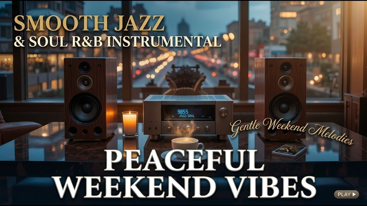 Smooth Jazz & Soul R&B instrumental – Gentle Weekend Melodies for Peaceful Relaxing Moments.