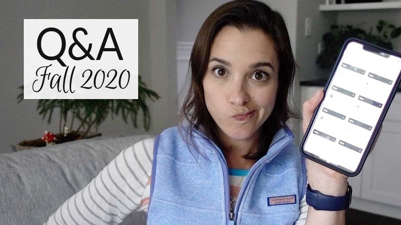 Q&A | Going Offline, Changing My Name, My Future Partner | Fall 2020