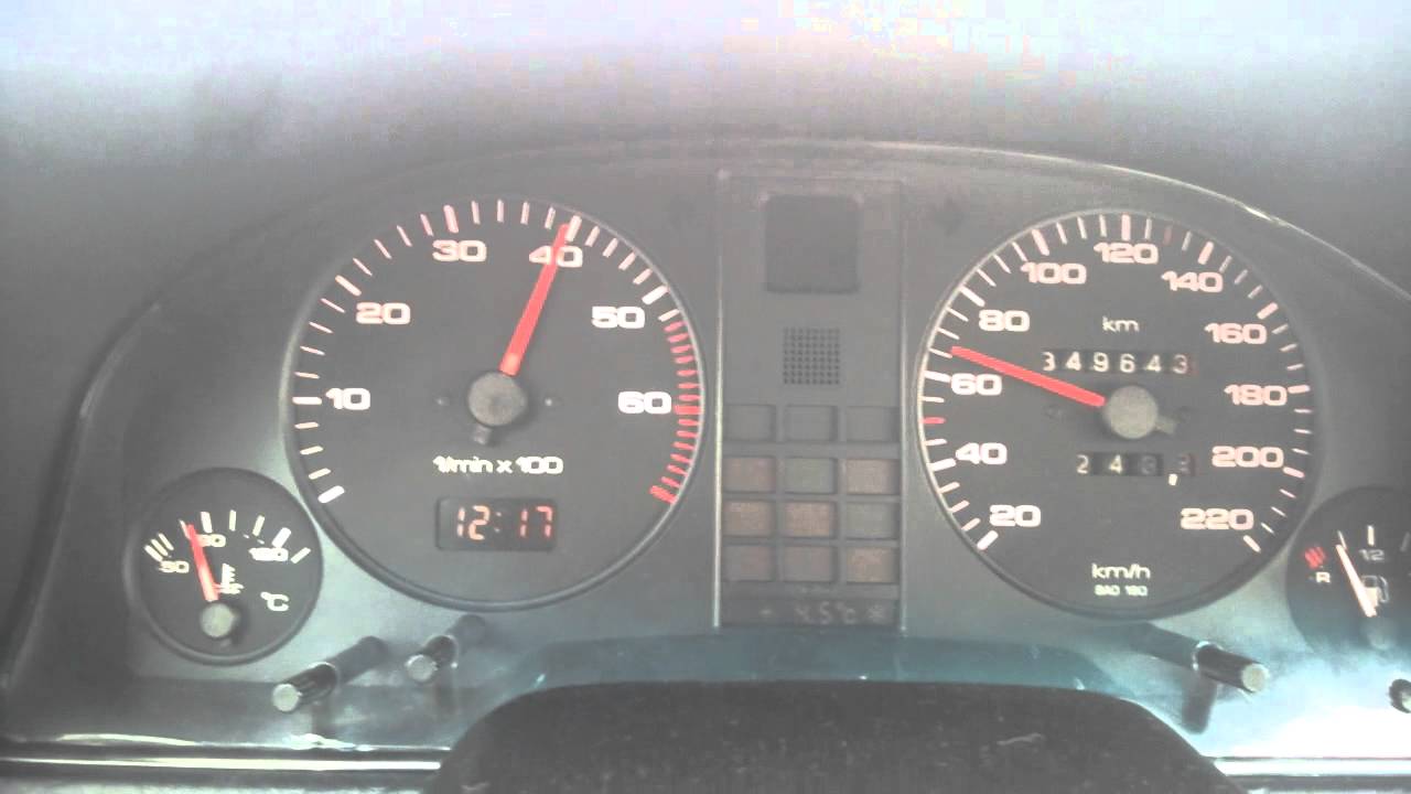 Audi 80 B4 1.9 TDI 1Z+ acceleration 0-100