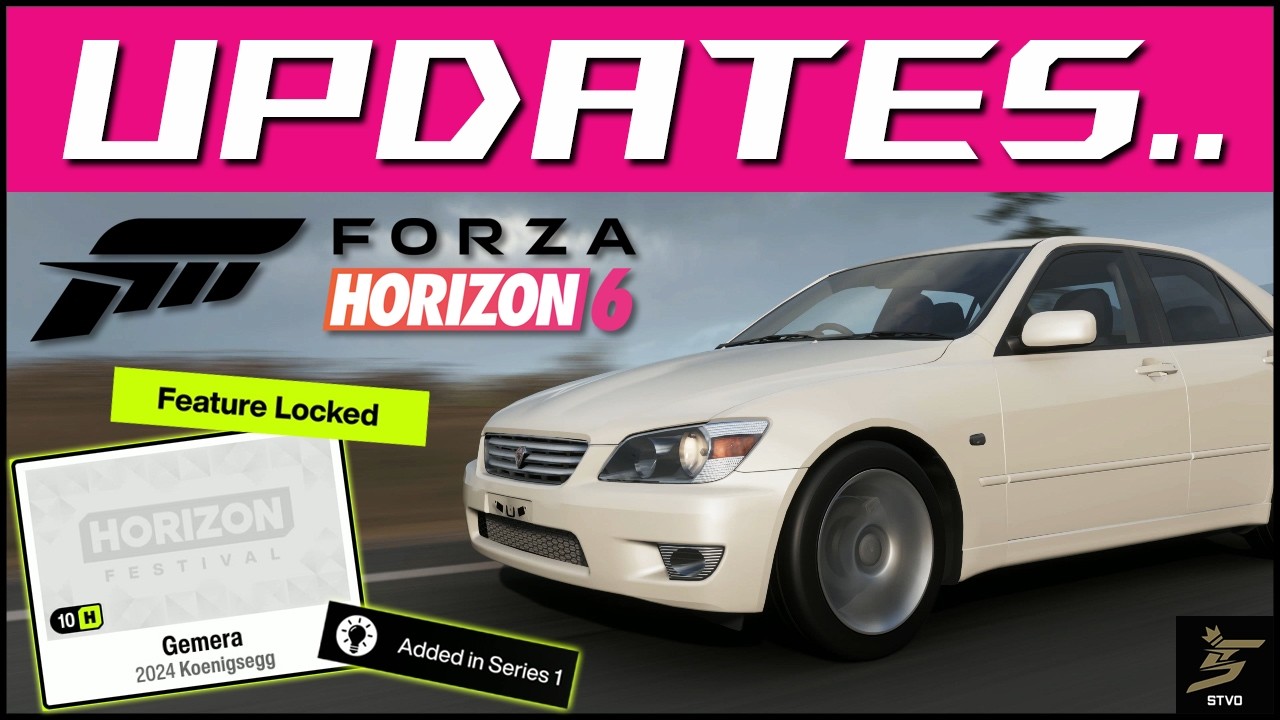 Forza Horizon 6 UPDATE 1 AND 2 (NEW Festival Playlist + Car Pass DLC)