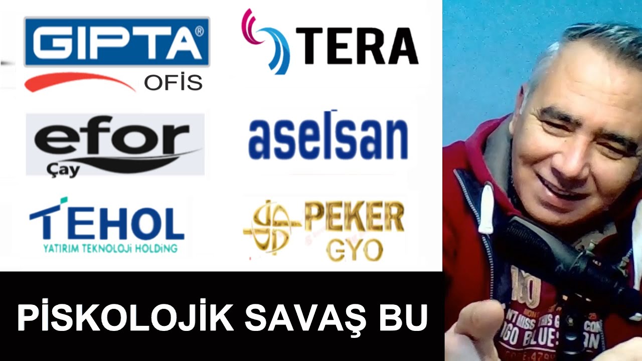Gıpta Ofis -Tera Yatırım - Efor Yatırım - Aselsan - Peker Gyo - Tehol Hisse Yorum
