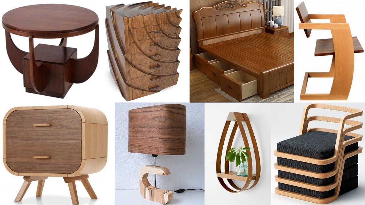 Wood Furniture and Wooden Decorative Pieces Ideas for Home Decor-Woodworking Project Ideas Ep.2