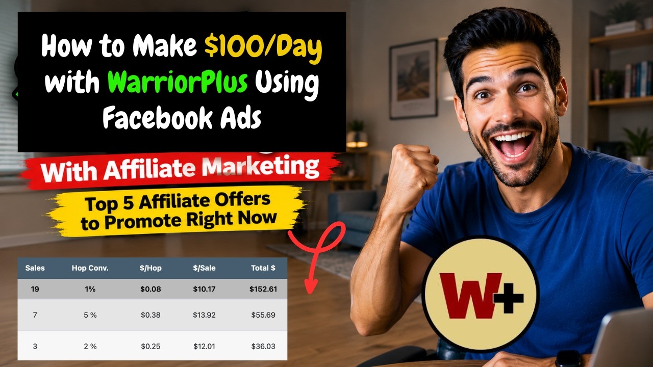 How to Make $100/Day with WarriorPlus Using Facebook Ads