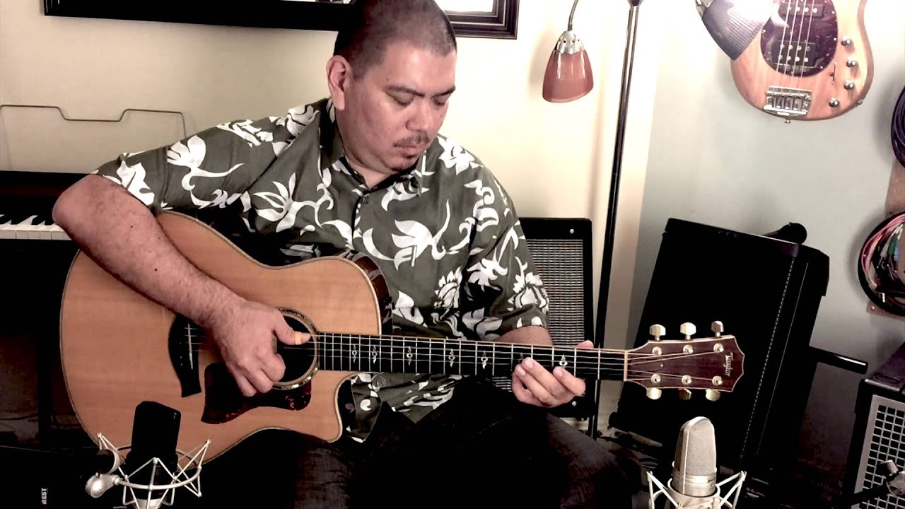 Beginning Slack-Key Guitar Lesson #2 - Curtis Kamiya Music