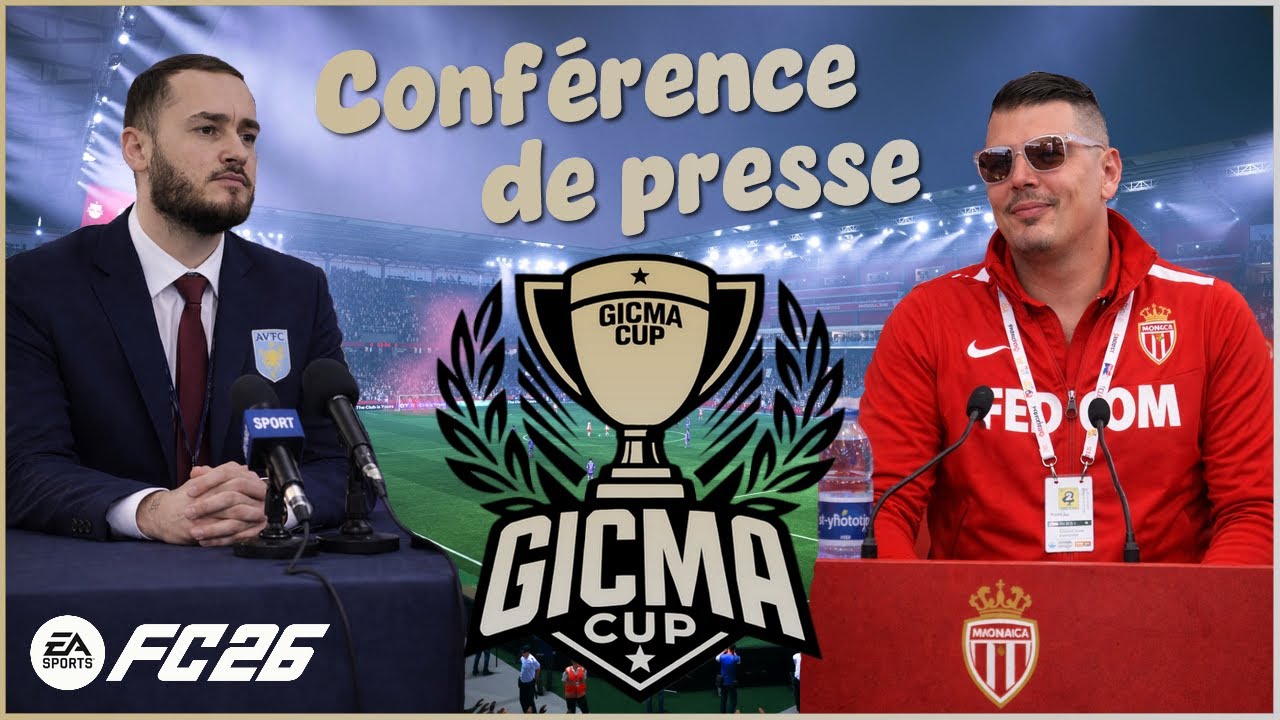GICMA CUP : LA CONFÉRENCE DE PRESSE