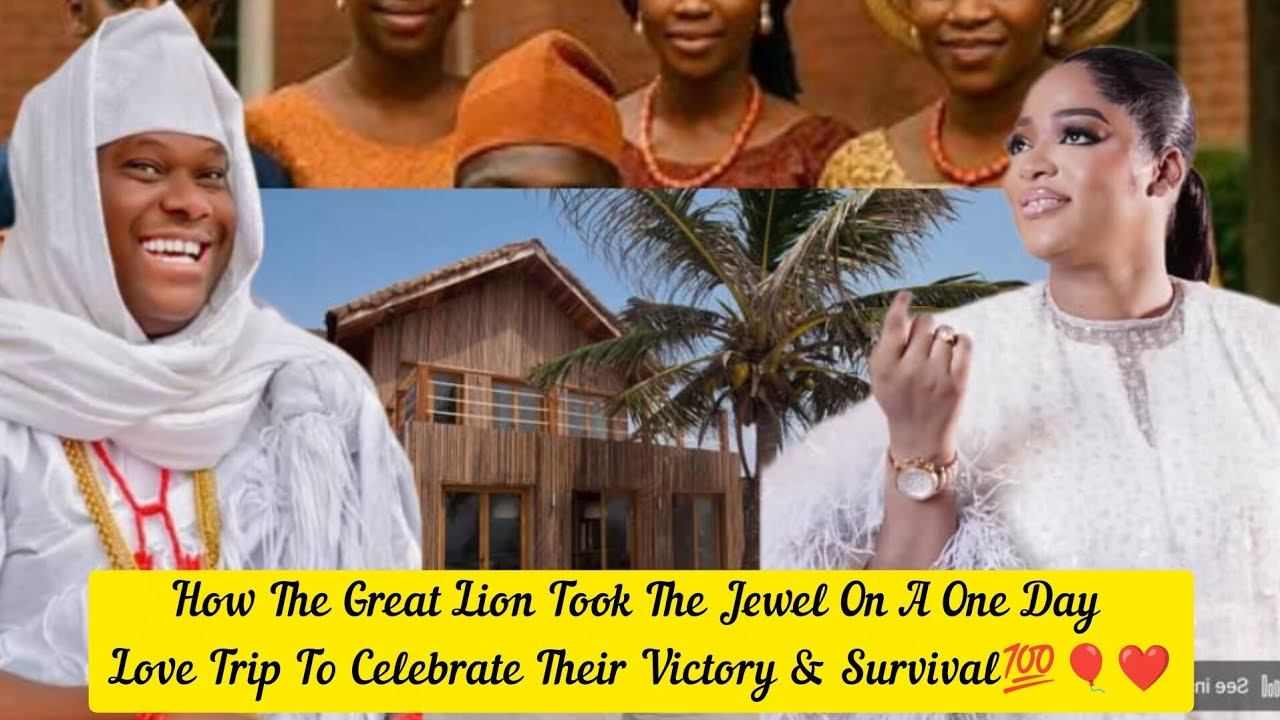 How The Great Lion Took The Jewel On A One Day Love Trip To Celebrate Their Victory & Survival💯🎈❤️