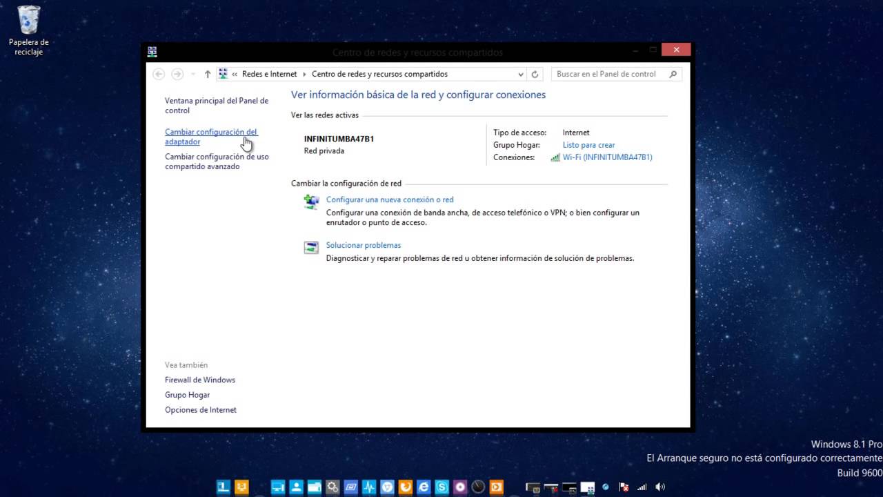 Como Reparar Conexion a Internet en Windows 8.1