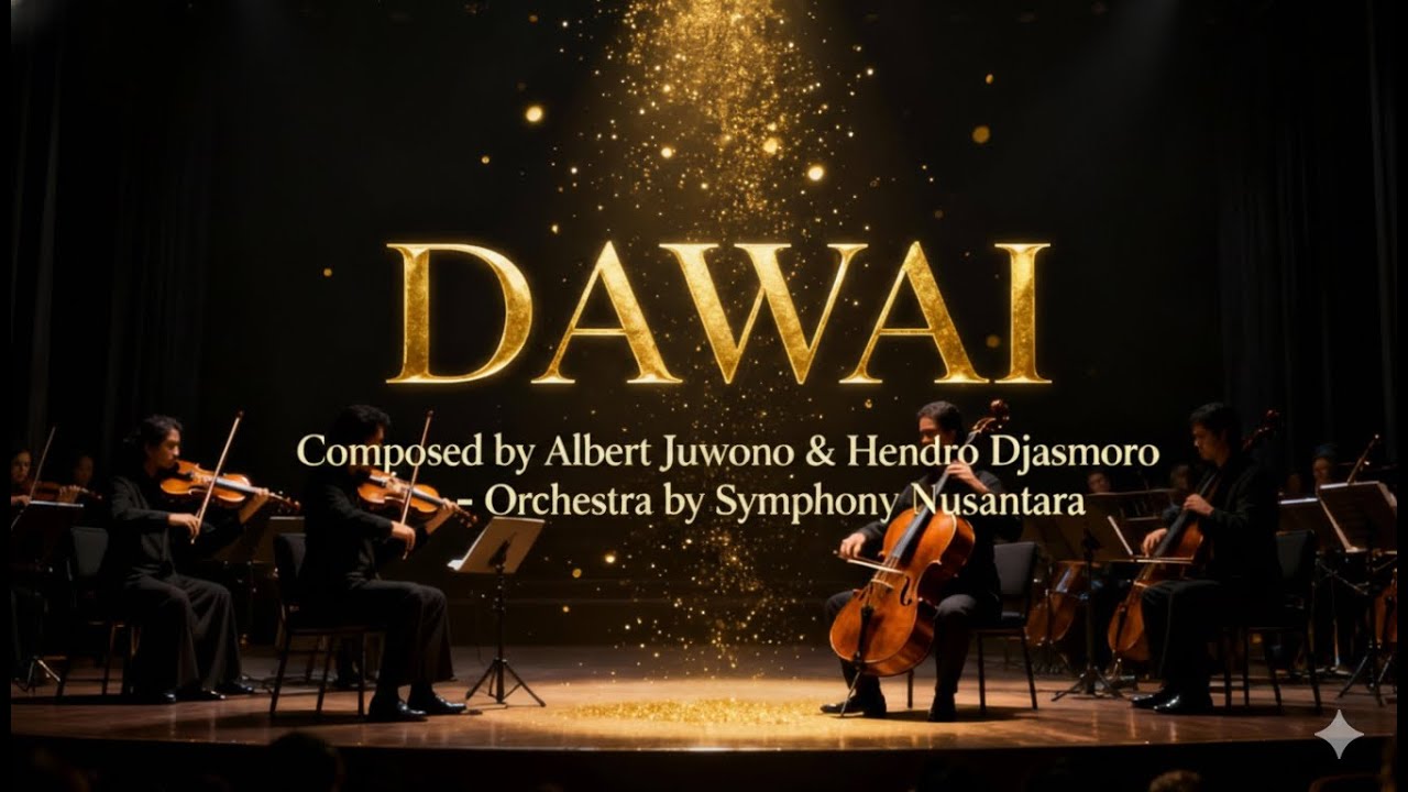 DAWAI - Symphony Nusantara (Orchestral Version) | Cipt. Albert Juwono & Hendro Djasmoro
